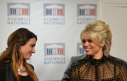 Pamela Anderson contro il foie gras 47