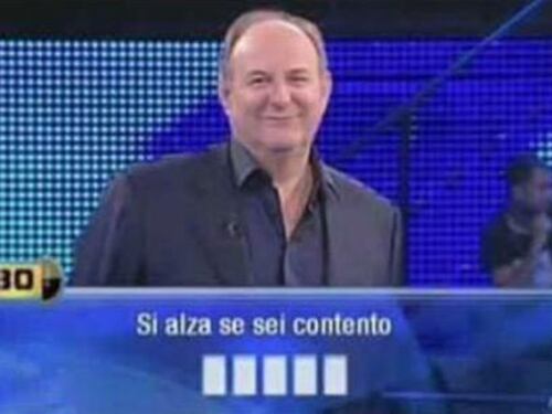 La gaffe di Gerry Scotti che fa ridere tutti