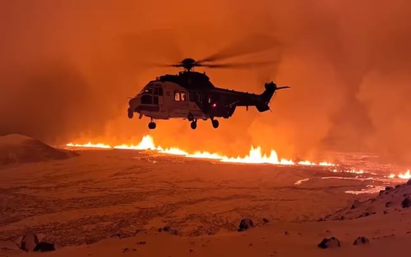 Eruzione vulcano Islanda 3