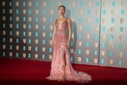 Scarlett Johansson super sexy ai  British Academy Film Awards 2020 2