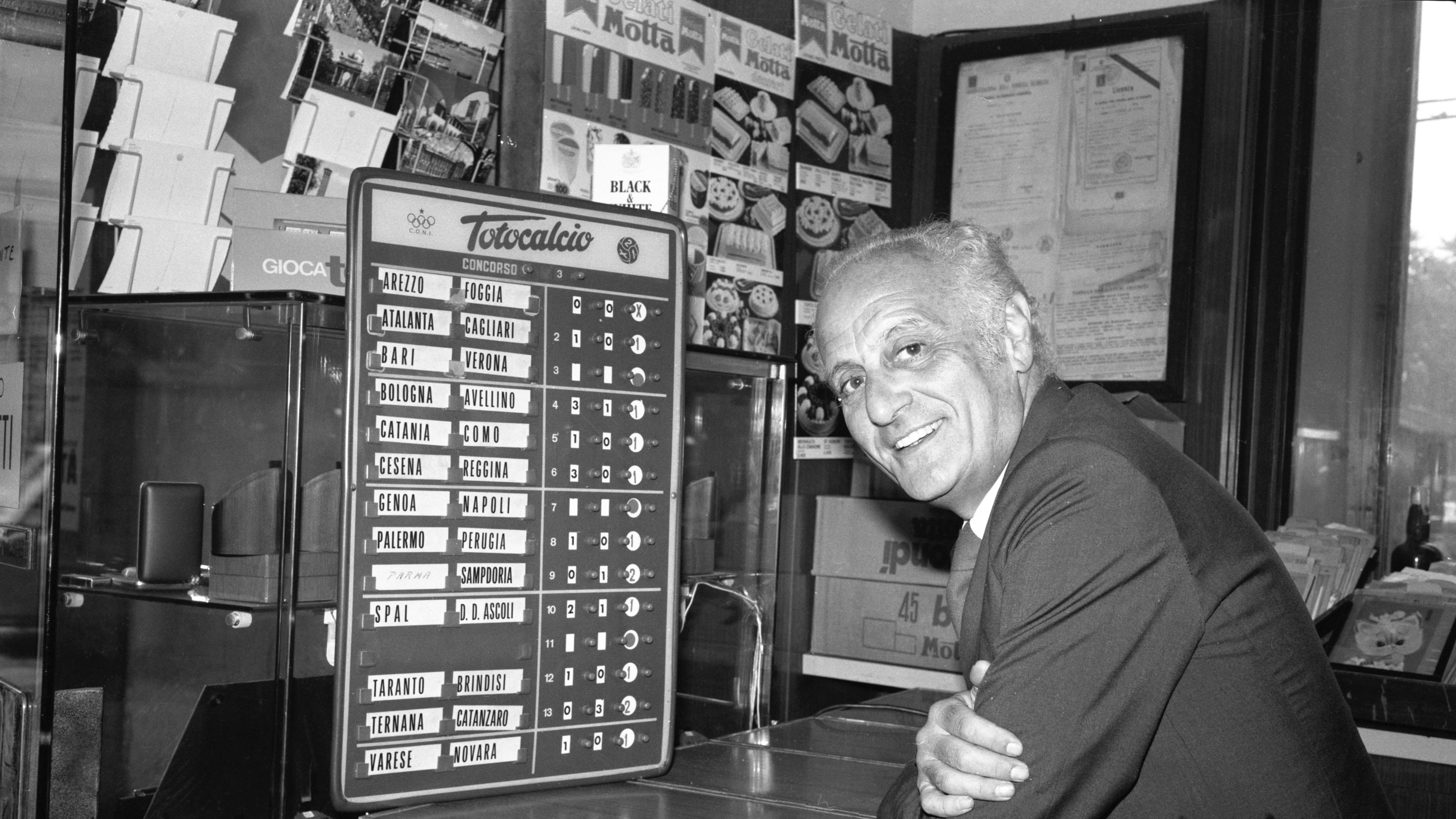 Schedina Sisal, 74 anni fa l'inizio di una storia straordinaria