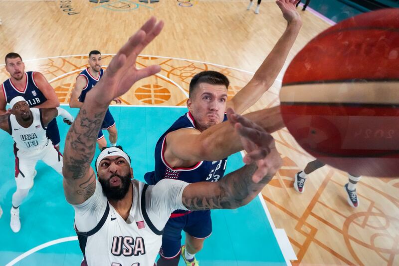 Petrusev Davis Serbia USA Parigi 2024