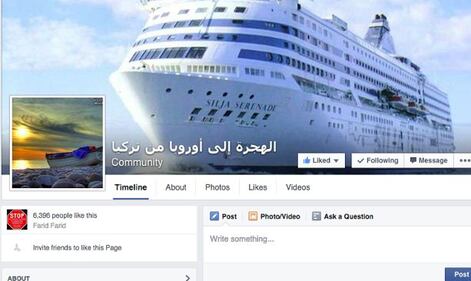 Gli annunci su facebook degli scafisti 5
