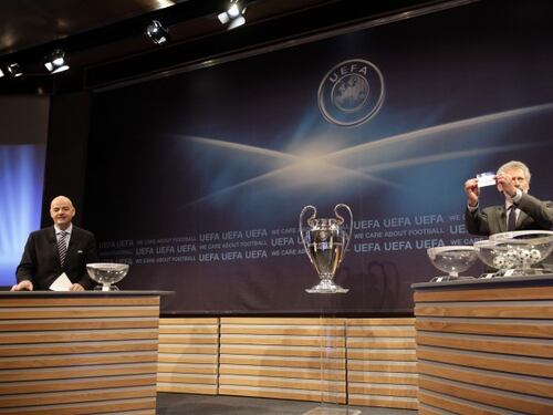 Champions League: al Napoli il Bilbao Ecco tutti i sorteggi