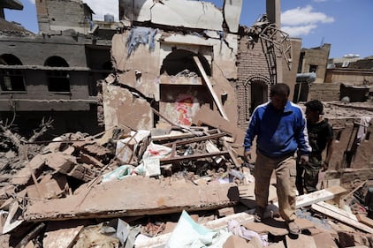 Guerra in Yemen, gli effetti dei bombardamenti dell'Arabia Saudita 7