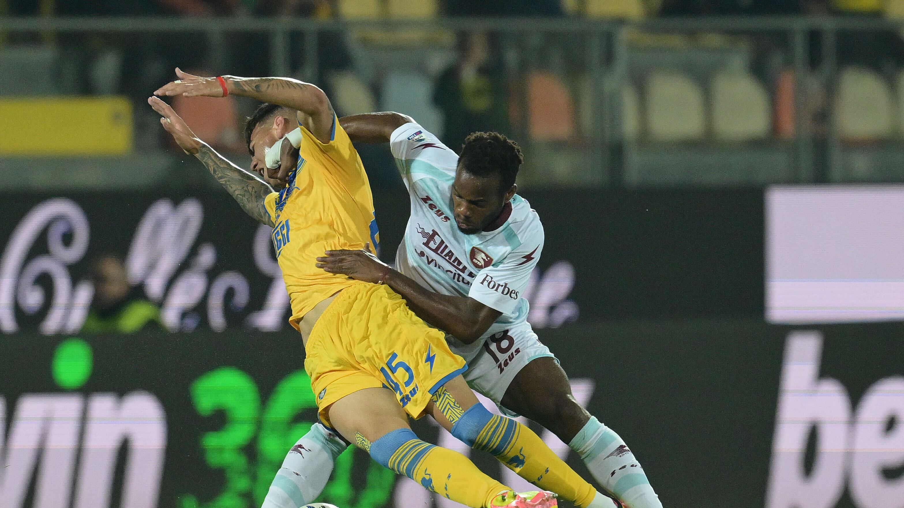 Frosinone-Salernitana, granata matematicamente in Serie B