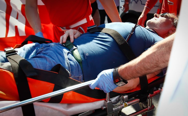 Bergamo, malore per Calderoli durante un comizio 7