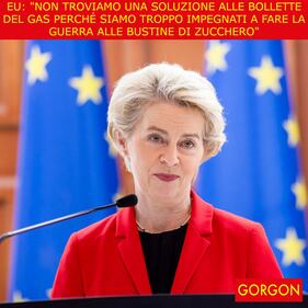 Ecco la satira del giorno. Gli impegni dell'Europa 1