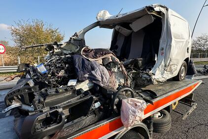 Le immagini dell'incidente di Bergamo: 2 morti e un ferito gravissimo 2