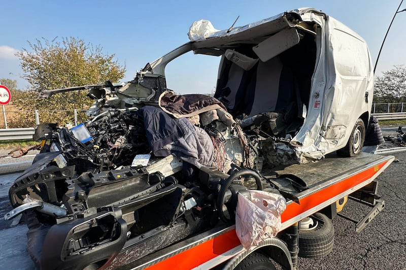 Le immagini dell'incidente di Bergamo: 2 morti e un ferito gravissimo 2