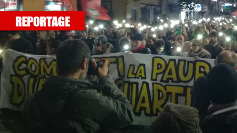 Centocelle scende in strada per essere vicina ai locali incendiati e per chiedere maggiore sicurezza