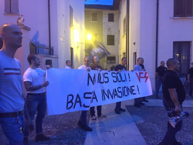 Mantova, blitz dell'estrema destra contro lo ius soli 3