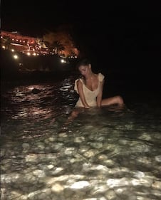 Belen Rodriguez, effusioni con Andrea Iannone 10