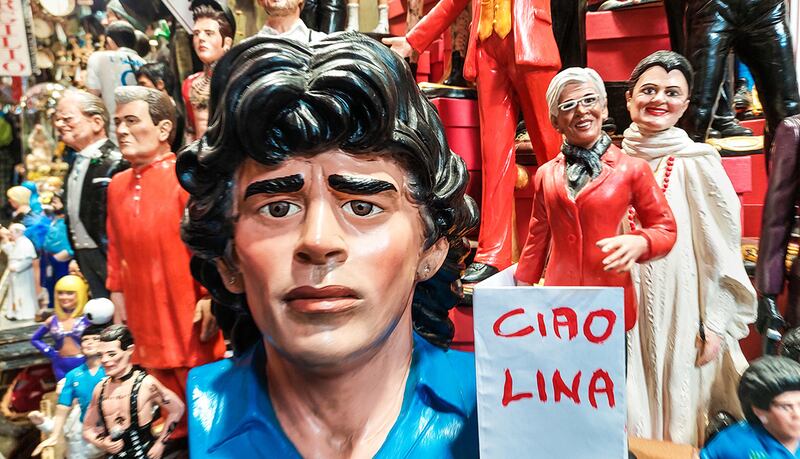 Maradona San Gregorio Armeno
