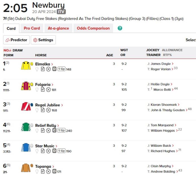 folgaria GR3 newbury