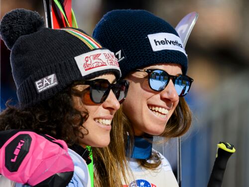 “Ben fatto ragazze”. Goggia incorona la doppietta Bassino-Brignone a Crans Montana