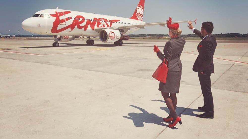 Ernest Airlines, decollato il nuovo volo da Malpensa per Kiev