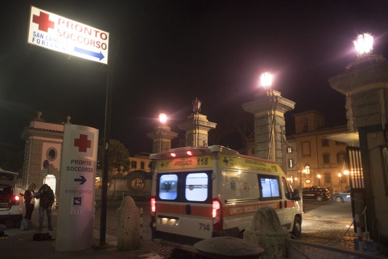 L'ospedale San Camillo di Roma dove è ricoverato Napolitano 6