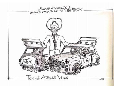 La vignetta del giorno - Toninelli Automobili Veloci 1