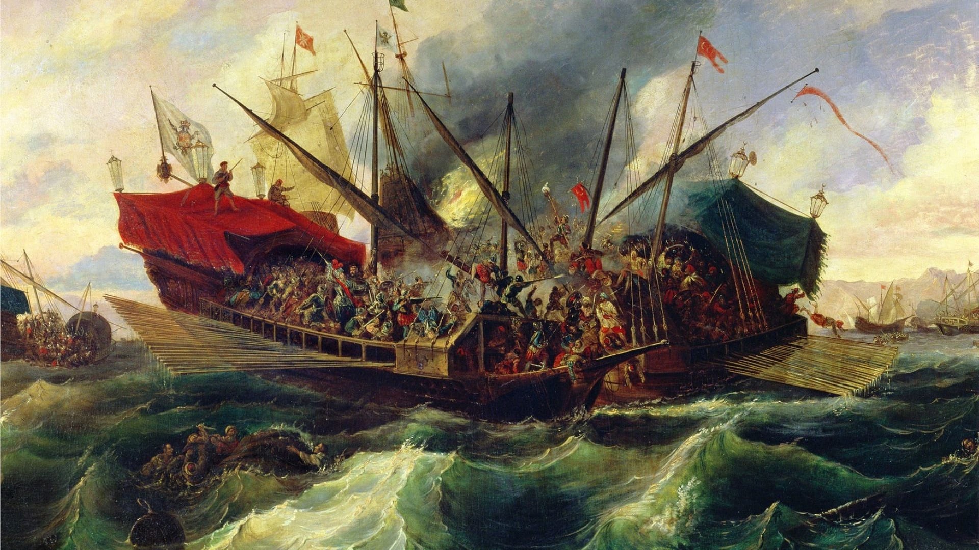 Lepanto, quando i cristiani si unirono per sconfiggere la flotta turca