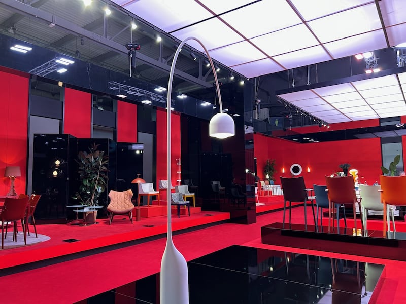 Salone del Mobile stand Kartell