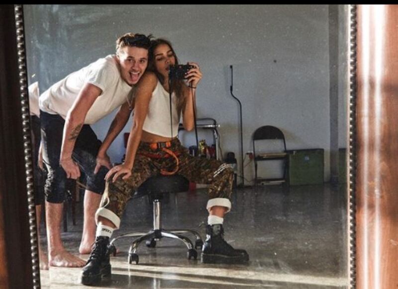 David, Victoria e Brooklyn Beckham, le foto più belle 3