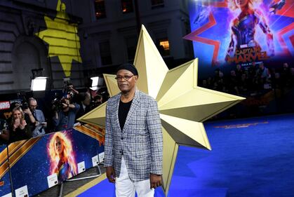 Captain Marvel: il cast del film Marvel all'anteprima inglese  9
