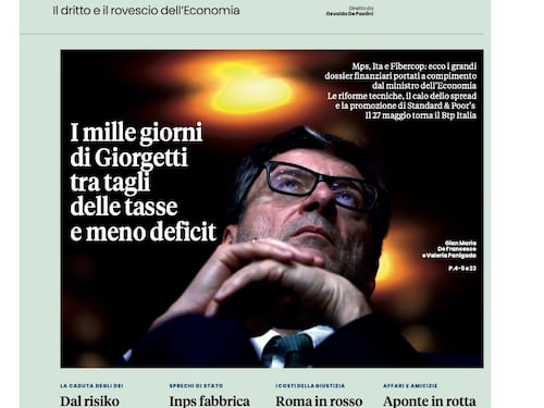 Sotto la lente di Moneta i mille giorni di Giorgetti
