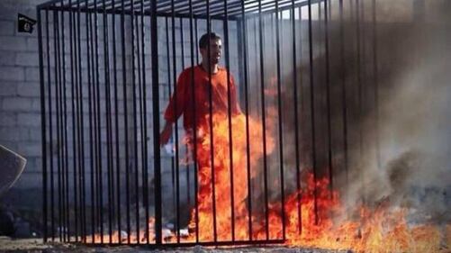 Isis, pilota giordano arso vivo 4