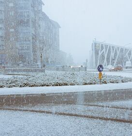 Nevica a Milano 5