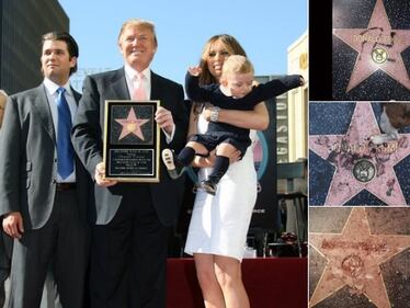 Distrutta la stella di Trump 5