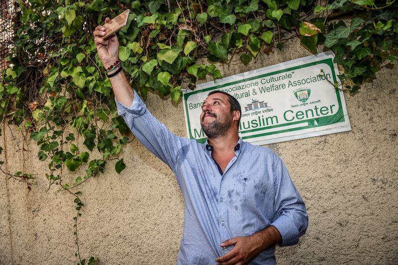 Moschea di via Cavalcanti, il presidio della Lega 4