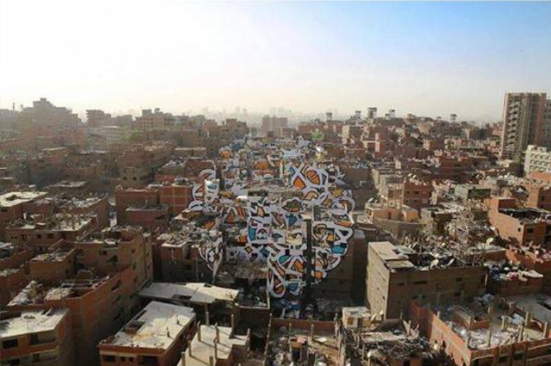 Perception, l'opera di El Seed a Manshiyat Naser