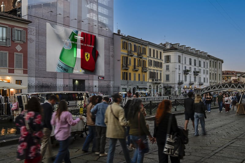 S.Pellegrino, official partner di Scuderia Ferrari HP Eventi