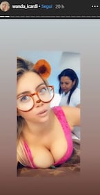  Wanda Nara hot dall'estetista  2