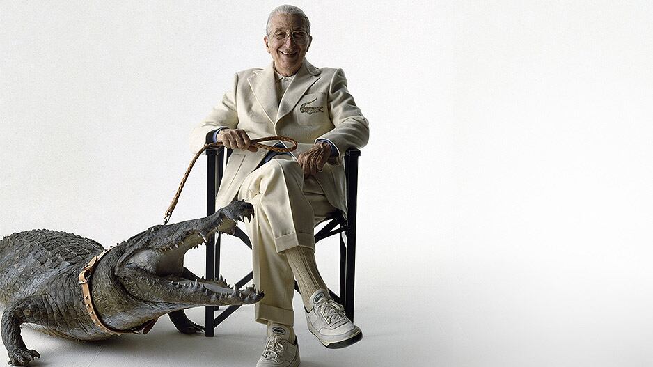Lacoste. Coccodrillo allo specchio