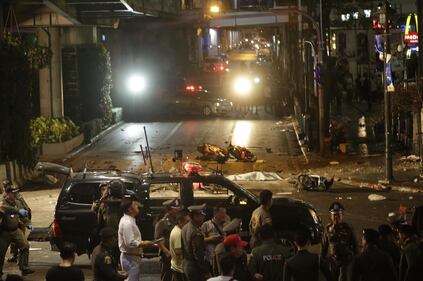 Attentato in centro a Bangkok 11