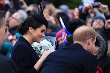 Meghan Markle e Kate Middleton sorridenti insieme: foto 1