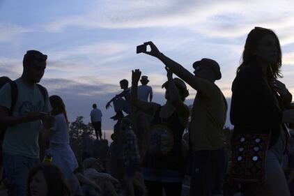 In migliaia all'edizione 2014 del Glastonbury Music Festival 4