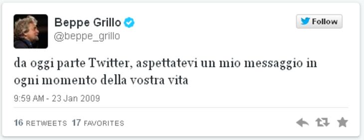 Inesperienza e battute, i primi tweet di politici e vip 6