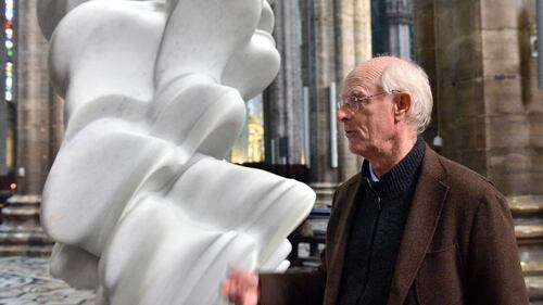 Una nuova scultura nel Duomo di Milano 2