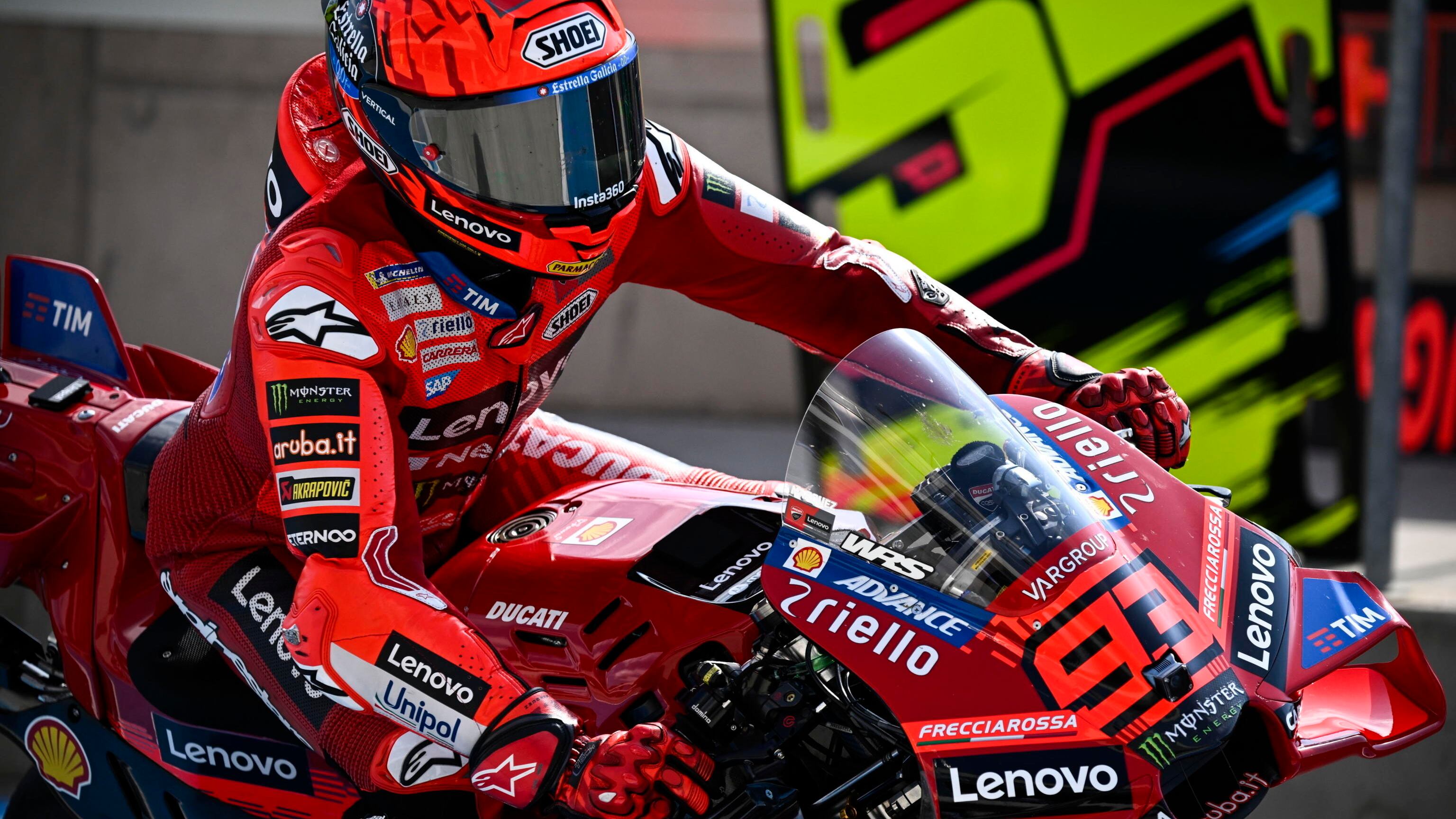 MotoGp, in Ungheria pole e sprint race a Marquez. Di Giannantonio 2°, male Bagnaia