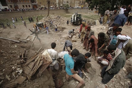 Un sito dell'Unesco in Yemen sotto le bombe dei sauditi 4