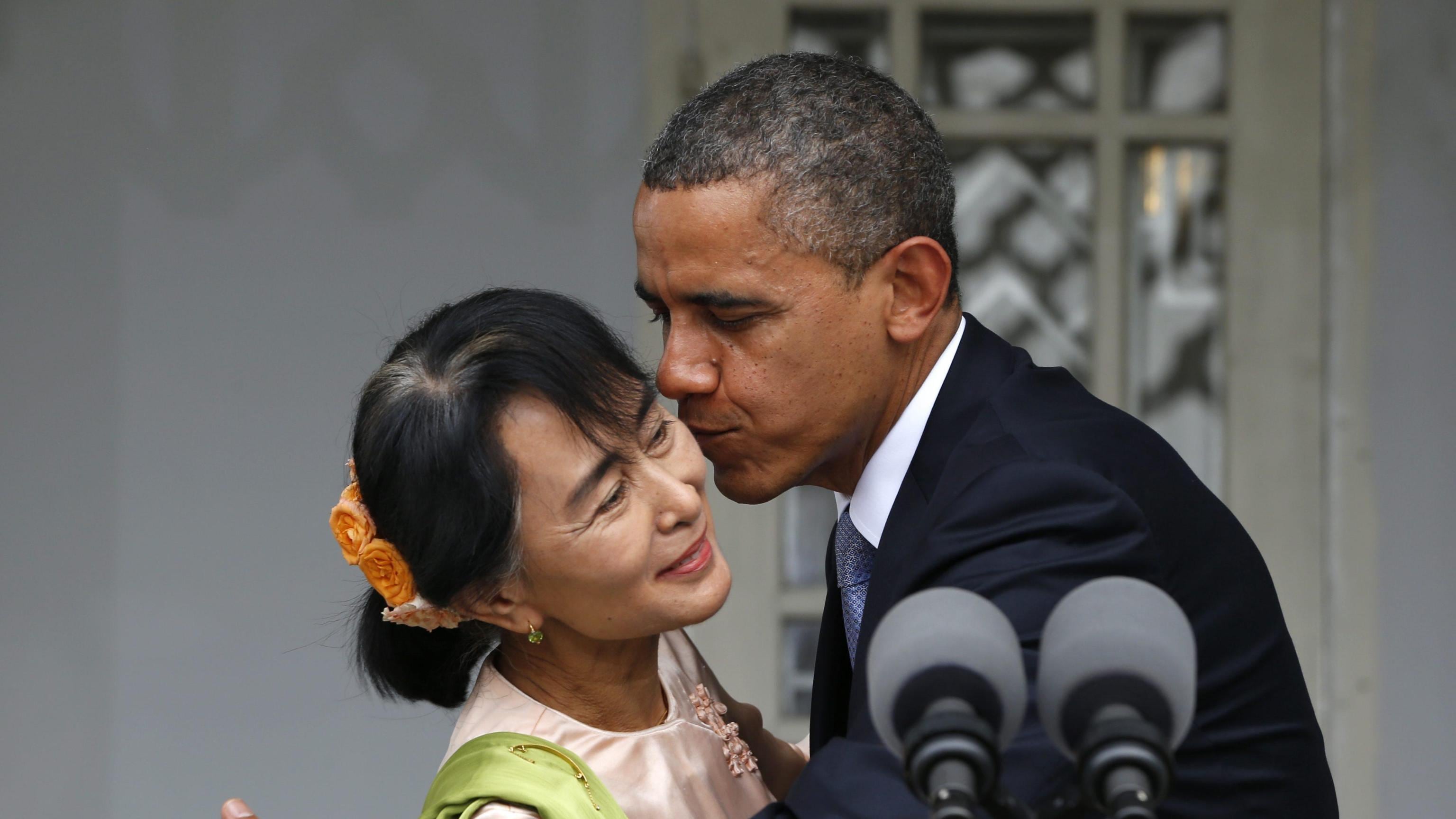 Birmania, storica visita di Obama
