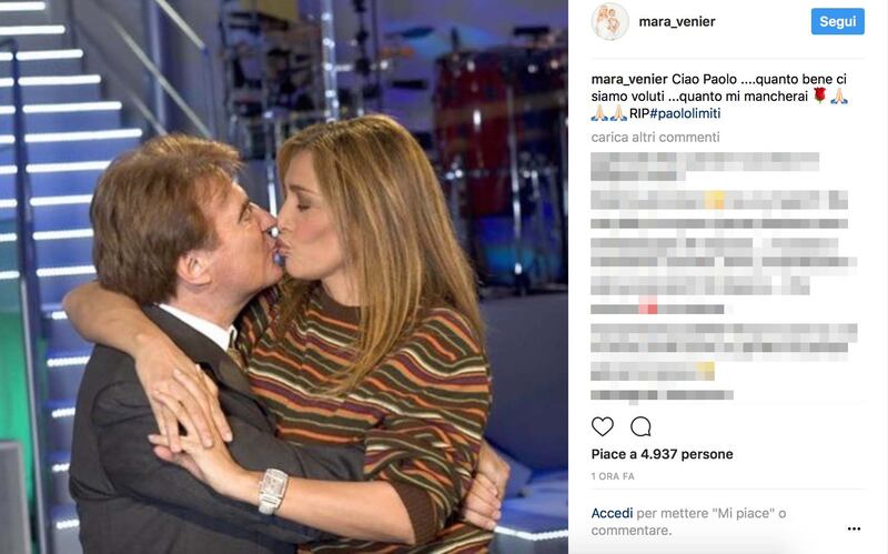 Paolo Limiti, Justine Mattera e Mara Venier: foto 3