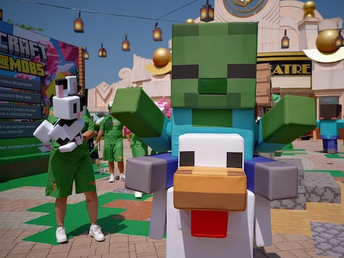 Gardaland porta Minecraft nel mondo reale: debutta “Minecraft Meet the Mobs”