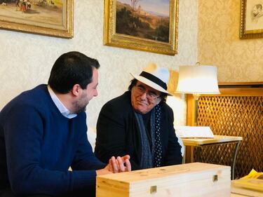 Salvini incontra Al Bano 3