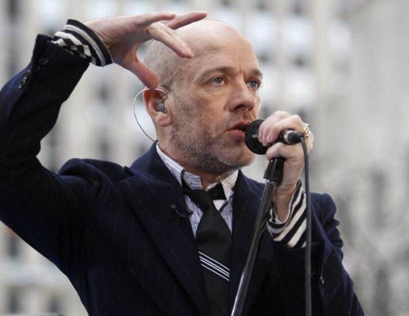 Michael Stipe, toccante omaggio a David Bowie: foto 8