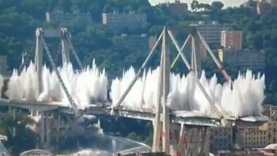 Ponte Morandi, i periti: "Degrado e corrosione"