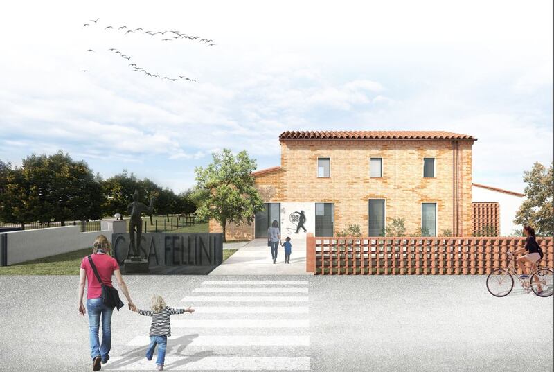 Casa Fellini, rendering